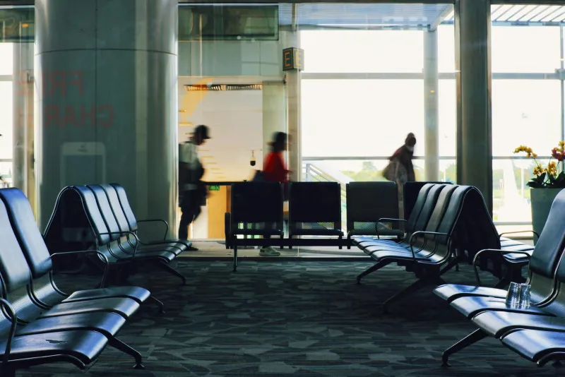 The Reunion at Gate 23: How America's Airports Became No-Hug Zones